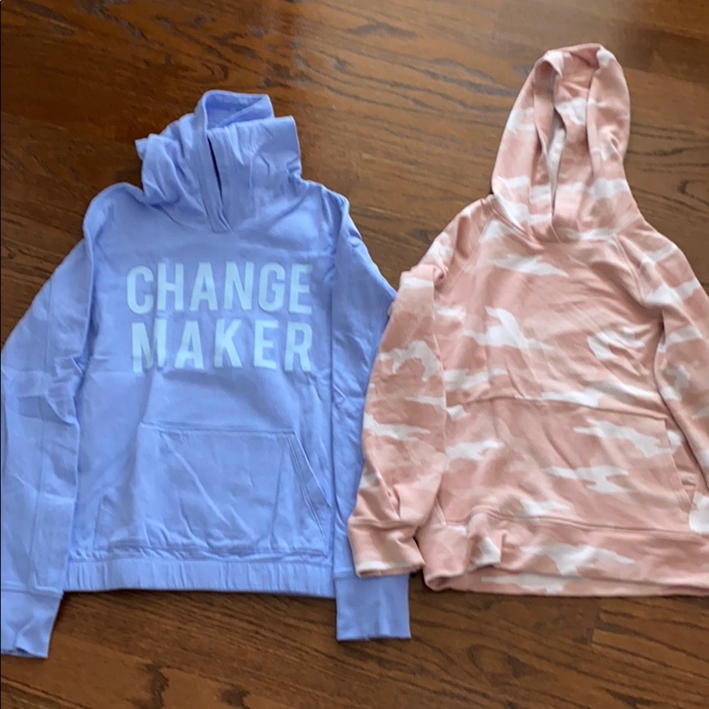 Athleta Girl hooded sweatshirt lot